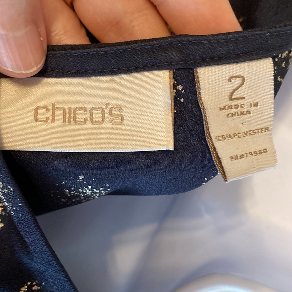 Chicos Tank Blouse - Picture 5 of 5